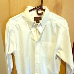 White Cotton Button-Up